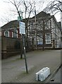 Approaching the old police station at Woking