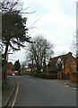 Looking along West Hill Road towards Mount Hermon Road