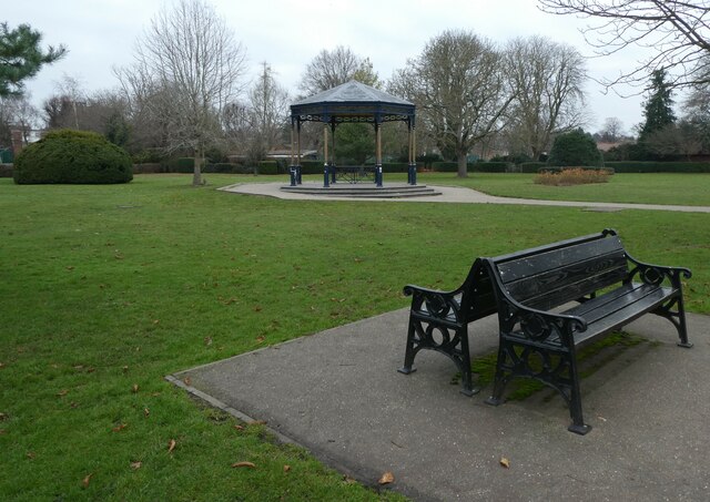 Seat in Woking Park