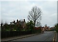 Approaching the junction of Heathfield and Heathside Roads