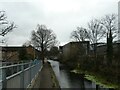 Basingstoke Stoke Canal seen from the Bedser Bridge (A)