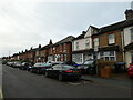 Parked cars in Walton Road