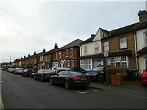 TQ0159 : Parked cars in Walton Road by Basher Eyre