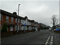 TQ0159 : Junction of Eastbrook Close and Walton Road by Basher Eyre