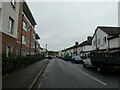 Looking from Maybury Road into Marlborough Road