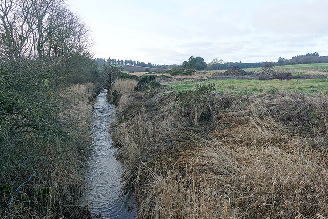 Burn of Elsick © Anne Burgess :: Geograph Britain and Ireland