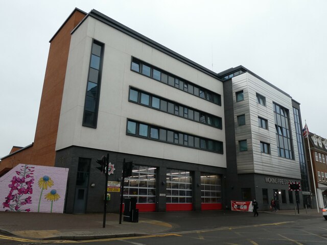 Woking Fire Station: late December 2021