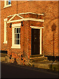 SJ4066 : Sedan House porch, City Walls Road, Chester by John S Turner