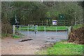 SO8574 : Gates onto Stanklyn Lane, near Spennells, Kidderminster, Worcs by P L Chadwick