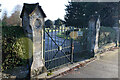 SK9870 : Canwick Road Old Cemetery Gates, Lincoln by Jo and Steve Turner