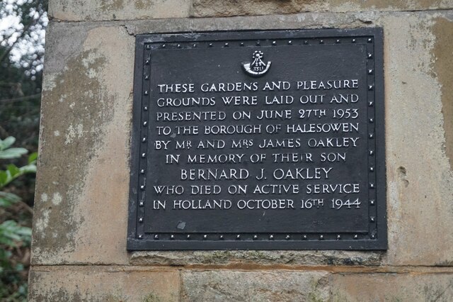 Bernard Oakley Memorial Gardens, Colman... © Ian S cc-by-sa/2.0 ...