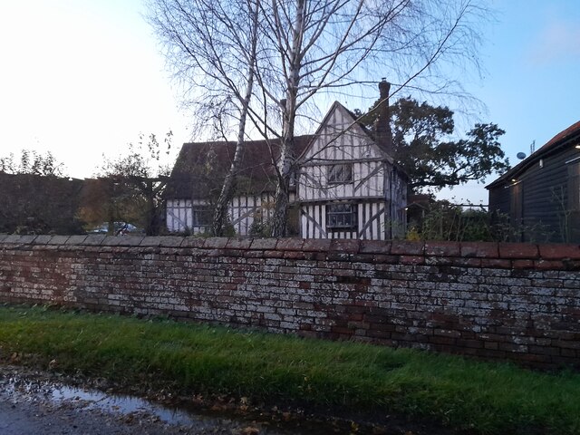 Tudor farmhouse on Mashbury Road, Great Waltham