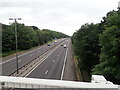 The M4 at Margam Interchange