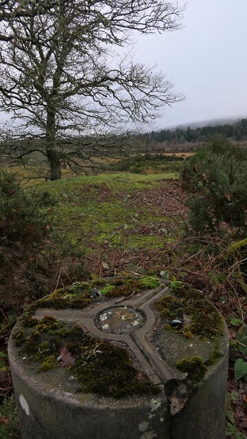 Triangulation pillar, Fort Augustus, Inverness-shire