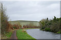 Canal and warehouse near Wombourne in Staffordshire