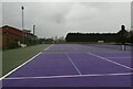 Tennis courts at the Regen Centre