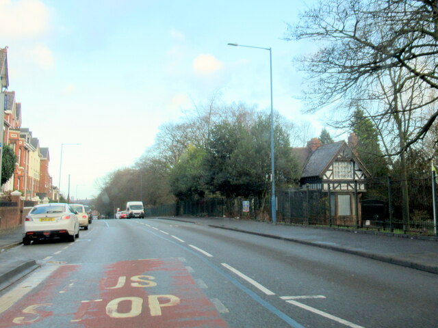 A461 Wood Green Road passing Brunswick... © Roy Hughes :: Geograph