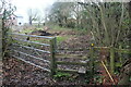 Stile on public footpath to road, South Row