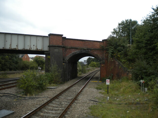 Arch bridge south of Church Fenton railway station