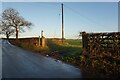 Public footpath on Cherry Tree Lane at Covert Cottage