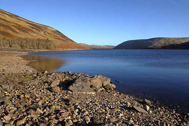 Megget Reservoir © Walter Baxter cc-by-sa/2.0 :: Geograph Britain and ...