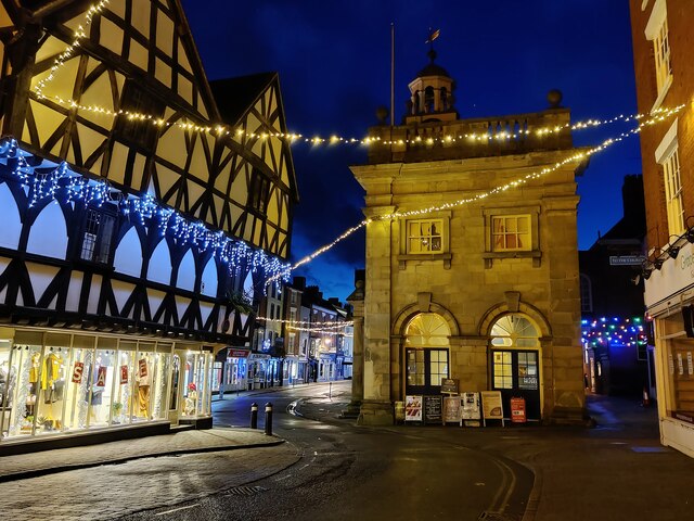 King Street in Ludlow © Mat Fascione cc-by-sa/2.0 :: Geograph Britain ...