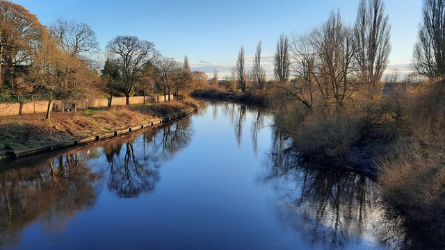 The River Ouse from Clifton Road Bridge