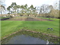 Tennis courts at Quatt village