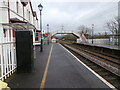 SH5271 : Llanfairpwll railway station by HelenK