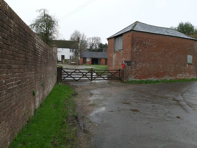 Gated Entrance to a Farmhouse