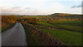 Pippenwell Road with view towards Chelmorton