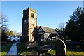 SJ7474 : St Oswald's Church, Lower Peover by Ian S