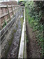 The lane at the back of Mill Close