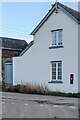 Postbox in a house wall, Maypole, Monmouthshire