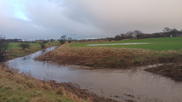 White Burn joining the River Almond