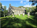 Bowden Kirk and part of its burial ground