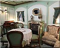 TQ3579 : Titanic Exhibition - Recreation of an onboard drawing room by Rob Farrow