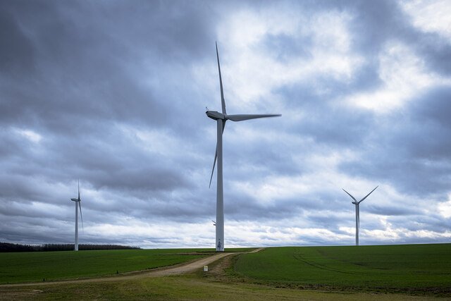 Hook Moor Wind Farm © John Boyd :: Geograph Britain and Ireland