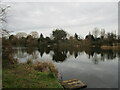 Fishing pond on the outskirts of Newark