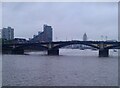 TQ2777 : Battersea Bridge by Lauren
