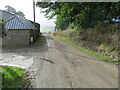 End of the public road at Commonside