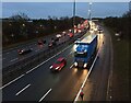 The M8 motorway at Cardonald