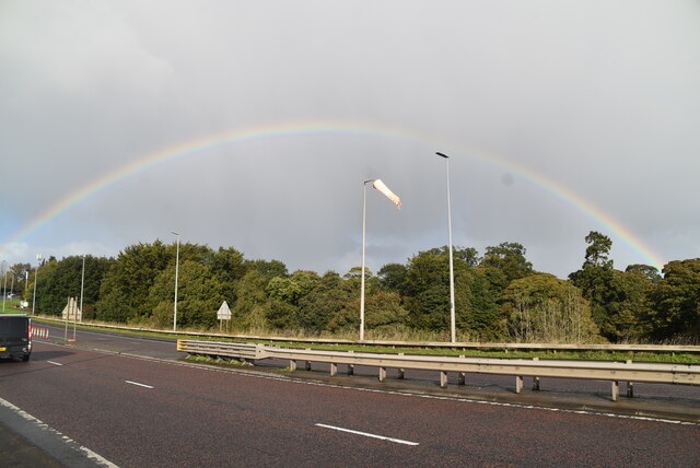 Rainbow from Foyle Bridge