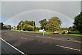 C4419 : Rainbow over A515 by N Chadwick