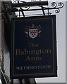 SK3535 : The Babington Arms public house by Ian S