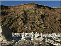 TA1968 : Rock sculptures, North Sands by JThomas