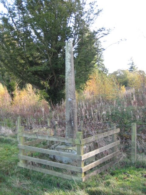 Old Central Cross - moved to Belsay Castle grounds