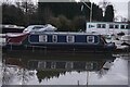 SK2102 : Canal boat Franel, Coventry Canal by Ian S