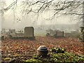 SO8483 : St Peter's Churchyard at Kinver by Mat Fascione