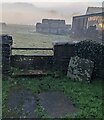 An exit from St Maughans churchyard, Monmouthshire